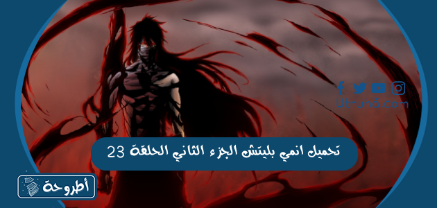 تحميل انمي بليتش الجزء الثاني الحلقة 23