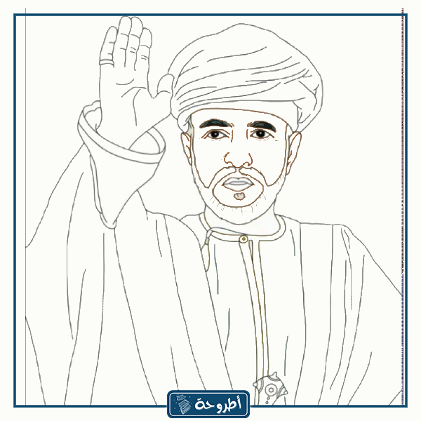 أجمل رسومات العيد الوطني العماني