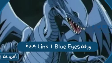 ورقة Link 1 Blue Eyes جديدة